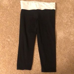 Victoria’s Secret Foldover Waist Crop Leggings